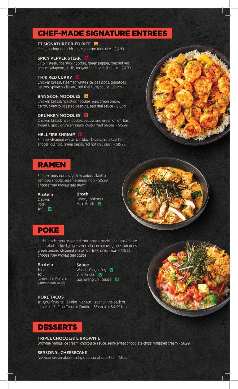 Wabash Menu Flat Top Grill