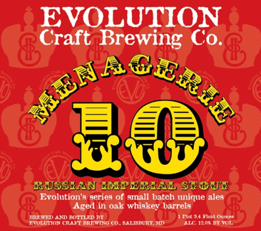 Menagerie 10 by Evolution Craft Brewing Co