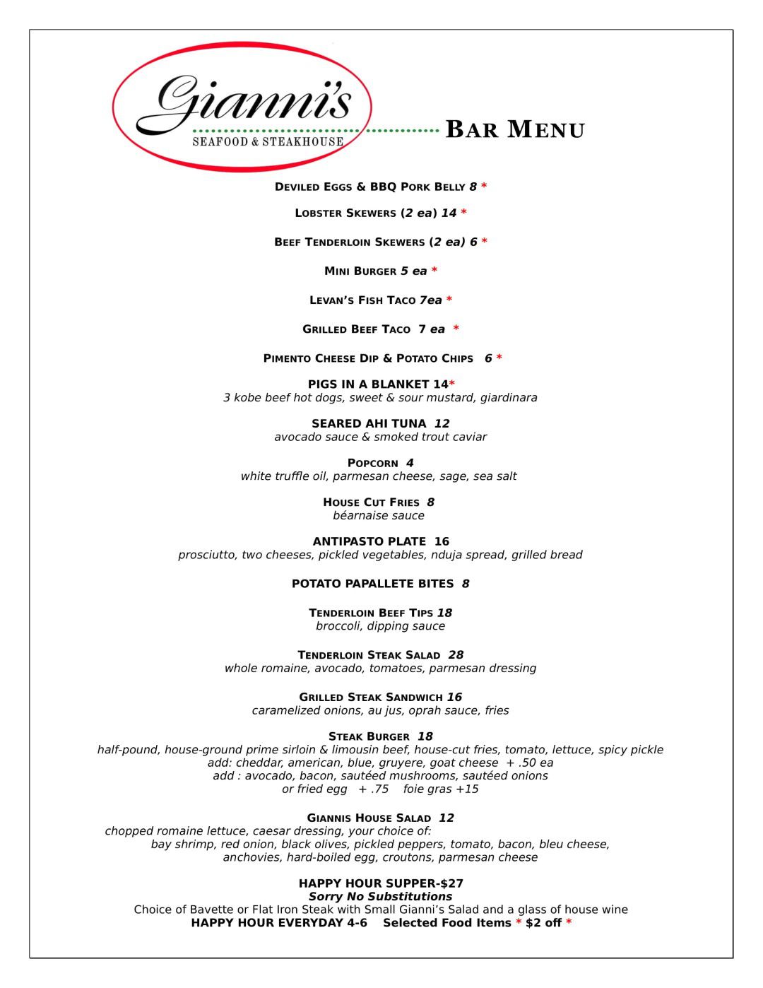 Dessert First Cafe White House Tn Menu