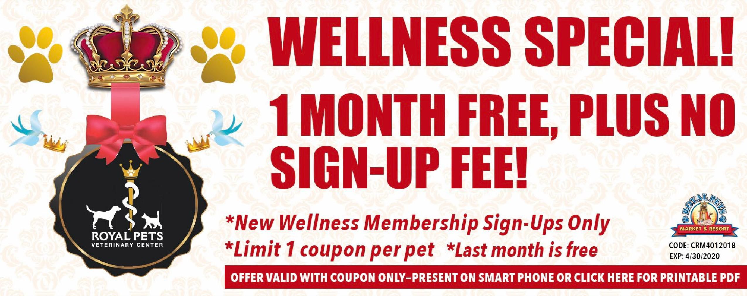 Vetcoupon Royal Pets Market & Resort