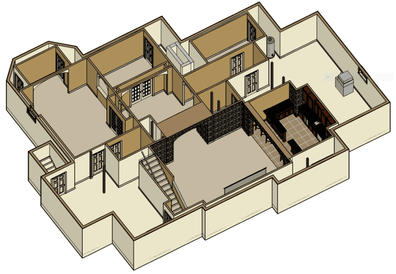 Plan #6 - Dollhouse View