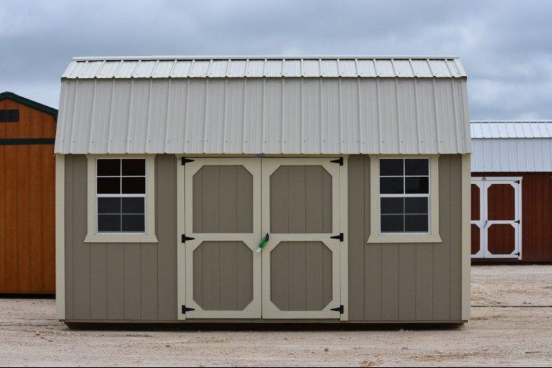 Painted Side Lofted Barn
