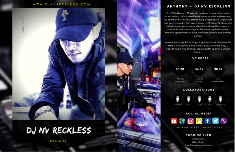 Anthony aka DJ Reckless