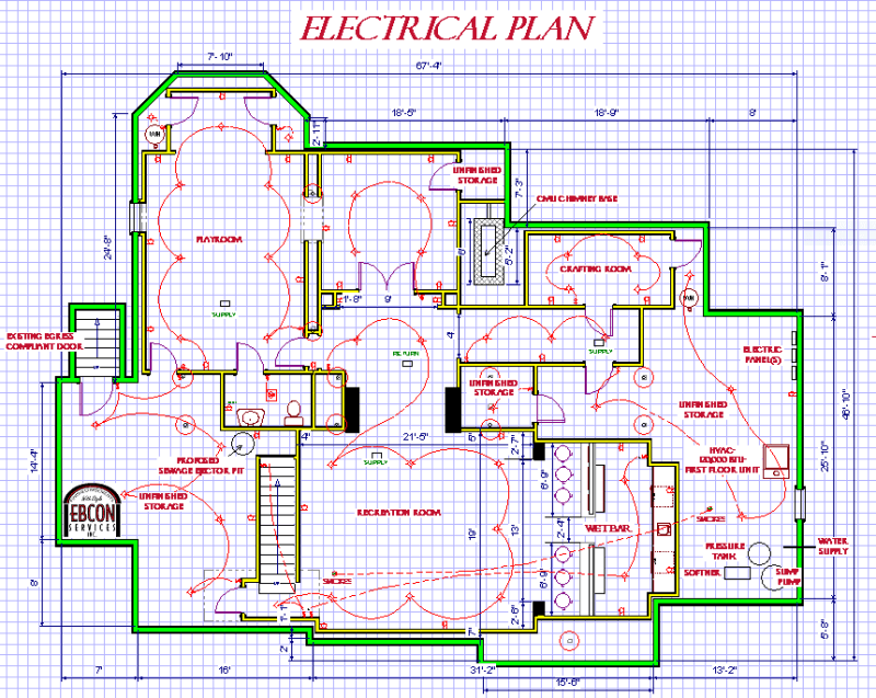 Electrical plan