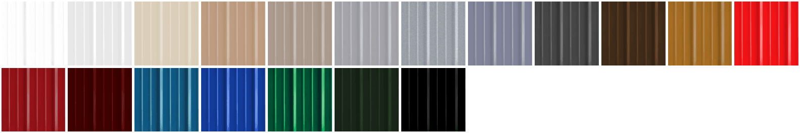 METAL TRIM COLORS