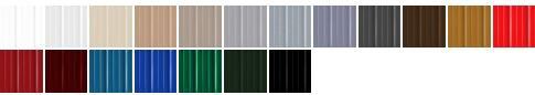 METAL ROOF COLORS