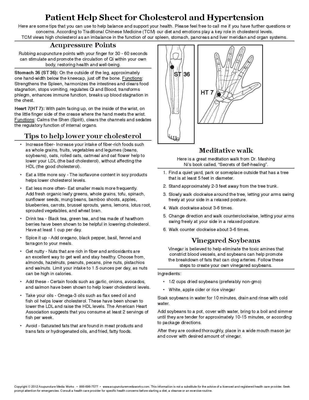 Cholesterol and Hypertension