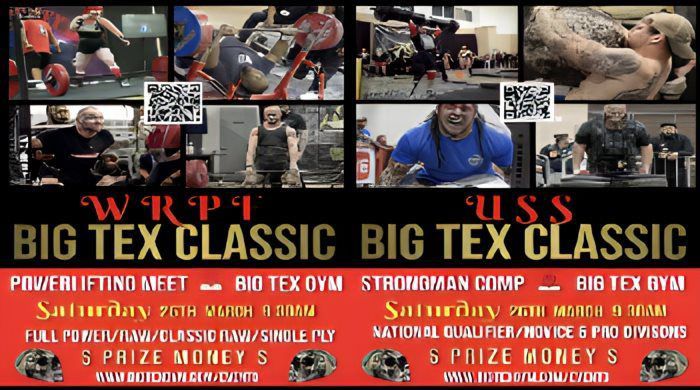2022 BIG TEX CLASSIC (POWERLIFTING & STRONGMAN)