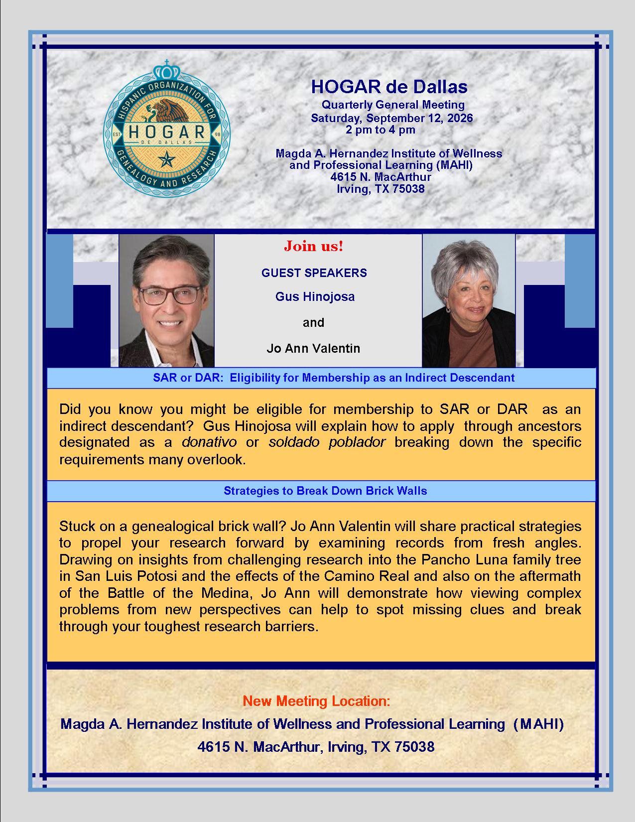 Quarterly General Meeting