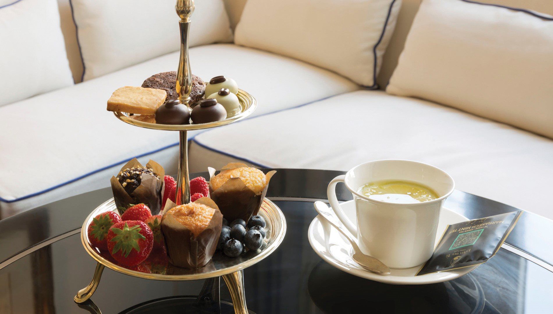 Alzata oro Palace Lungarno 