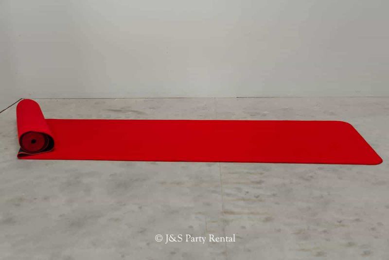 Red Aisle Carpet Runner 3′ x 30′