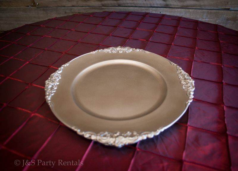 Champagne Plate Charger