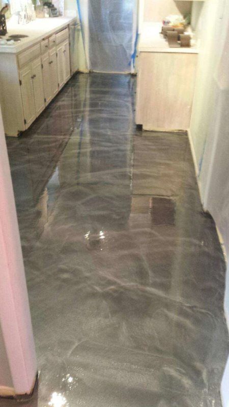 Gun Metal Metallic Epoxy