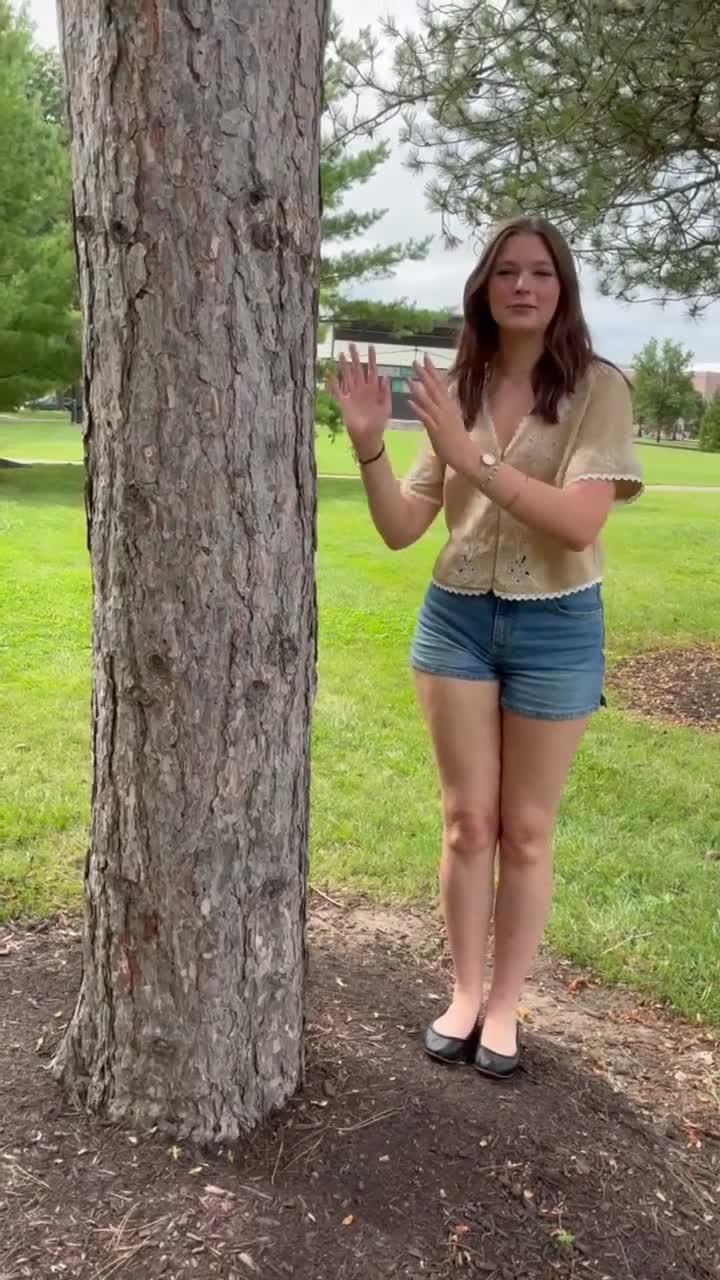 Hug-a-Tree measuring idea