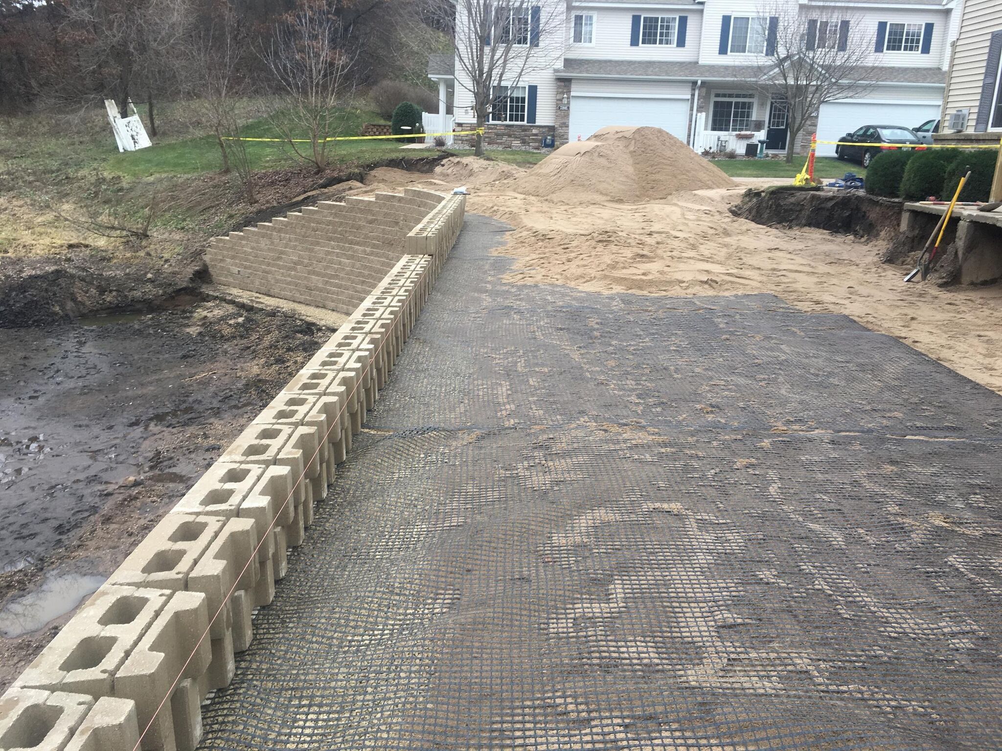 Shoreline Erosion Control St. Paul MN Seeding & Sod Installation