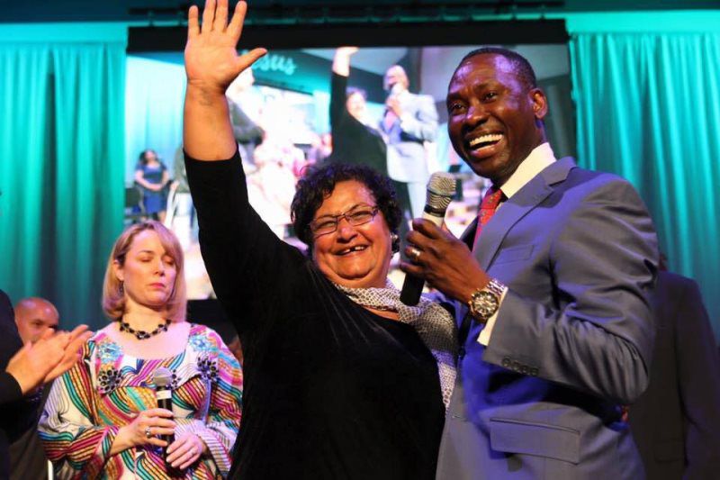 Apostle Dr. Charles Ndifon preaching