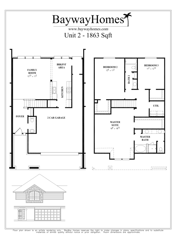 Unit 2 - 1863 sqft