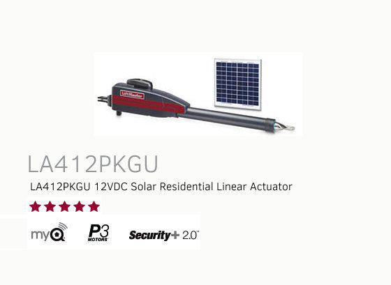 solar residential linear actuator
