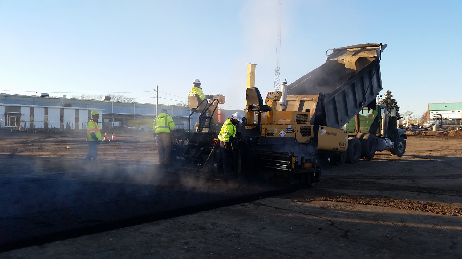 asphalt paving