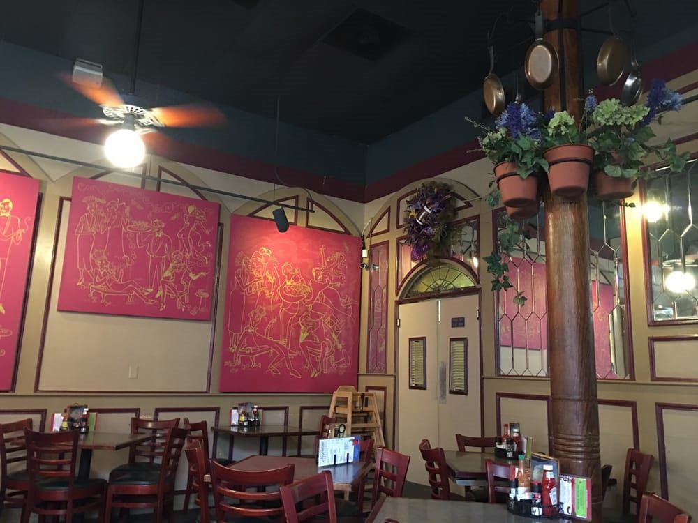 restaurant without customers 