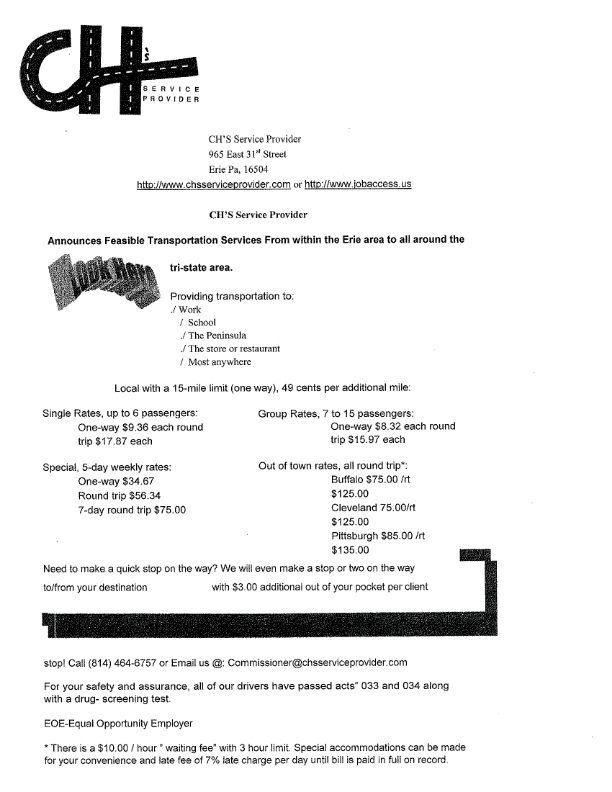 CH'S Service Provider