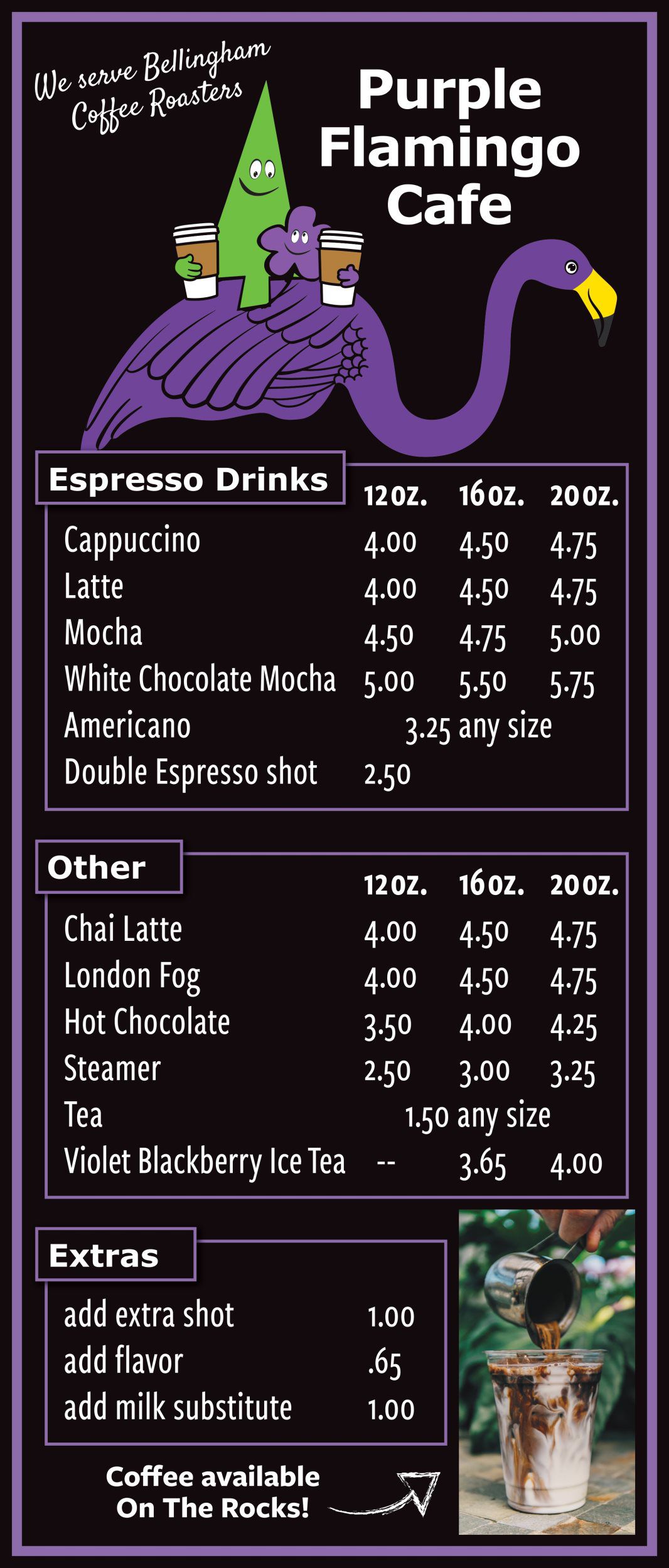 Coffee & Lunch Menu