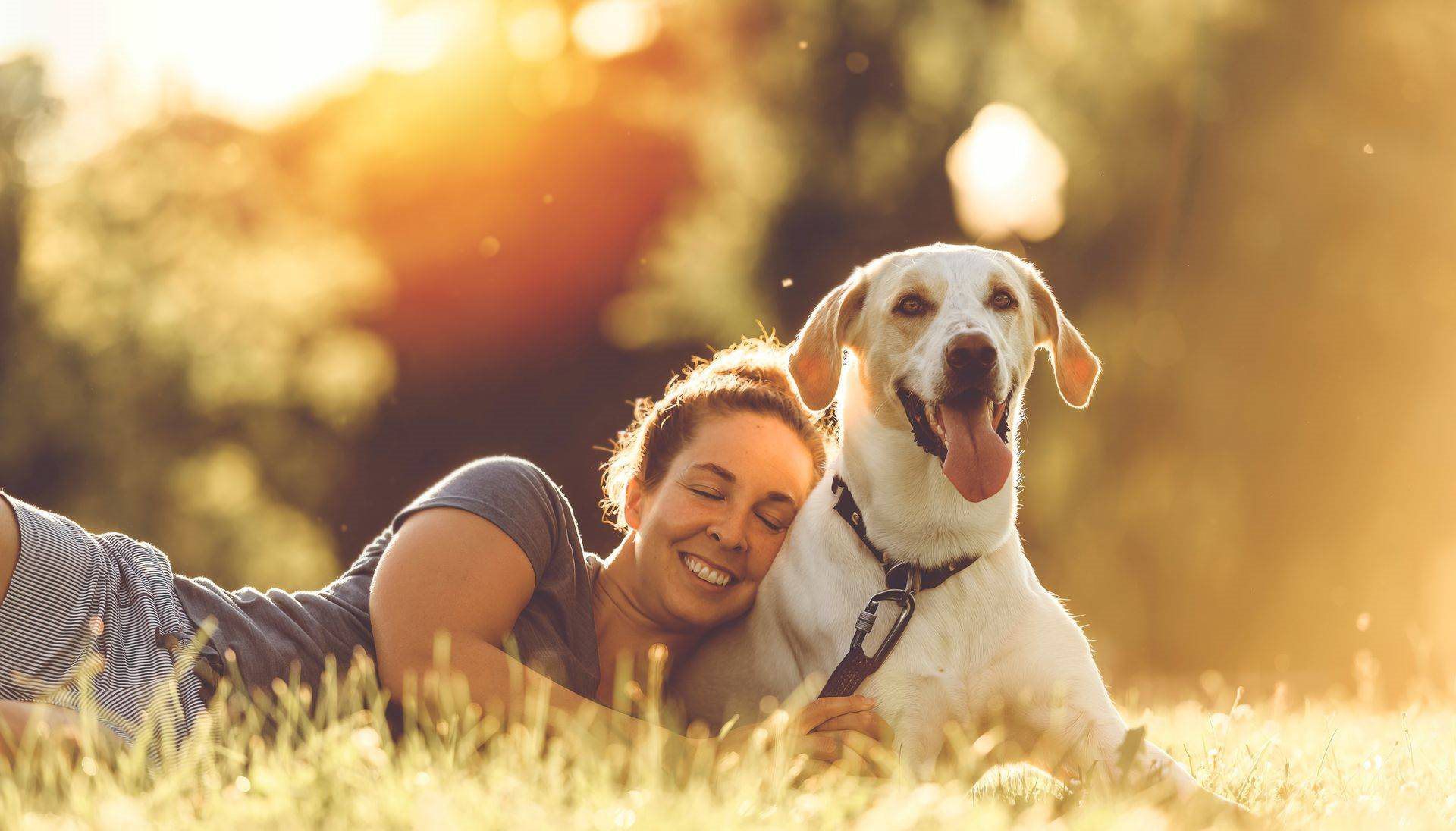 Girl WIth Dog
