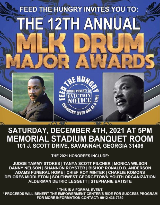 The 12th Annual MLK DRUM MAJOR AWARDS