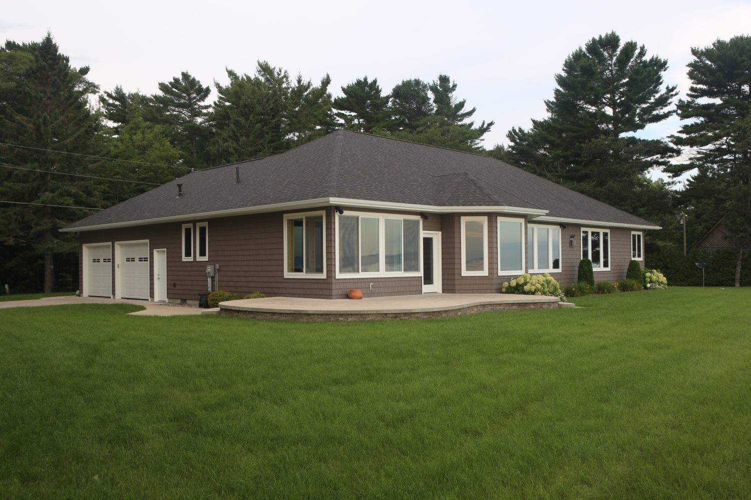 house with a wider lawn