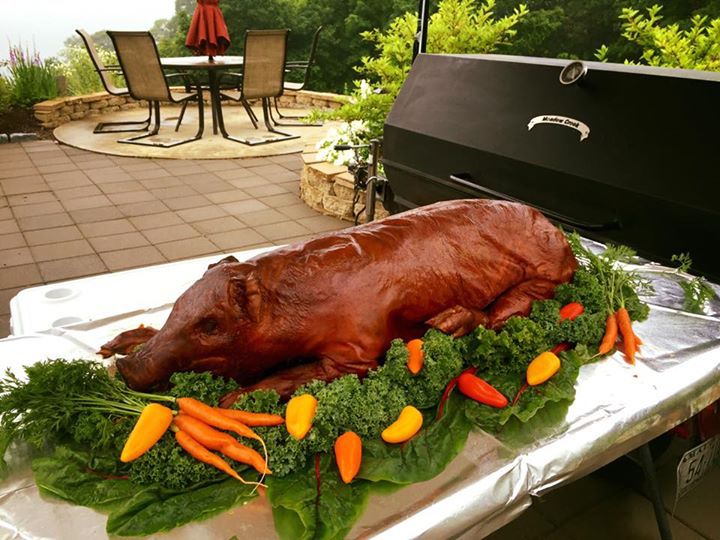 Roast Pig Presentation