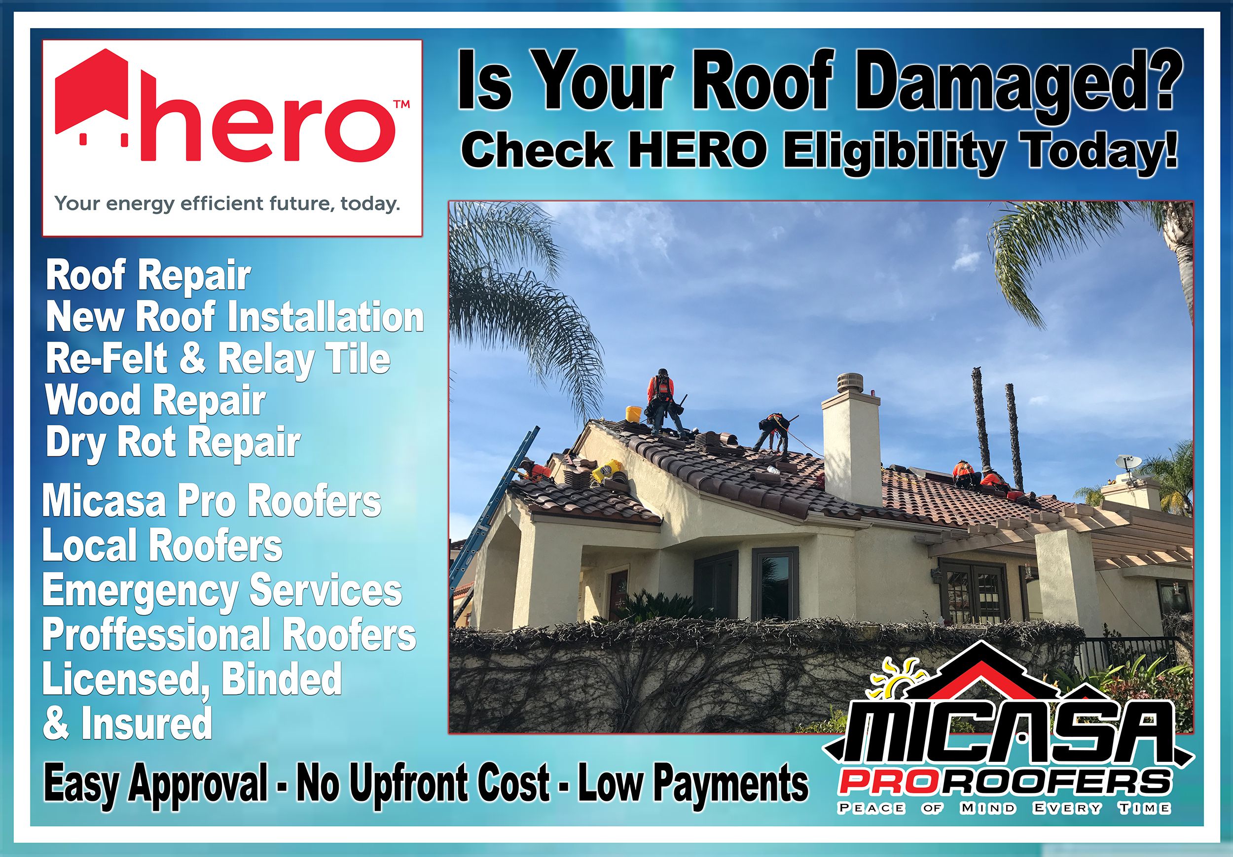 WE'RE HERE TO RESCUE YOU! Rancho Cucamonga Roofing Company