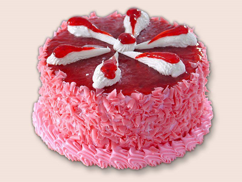 Raspberry Mousse Cake 8''