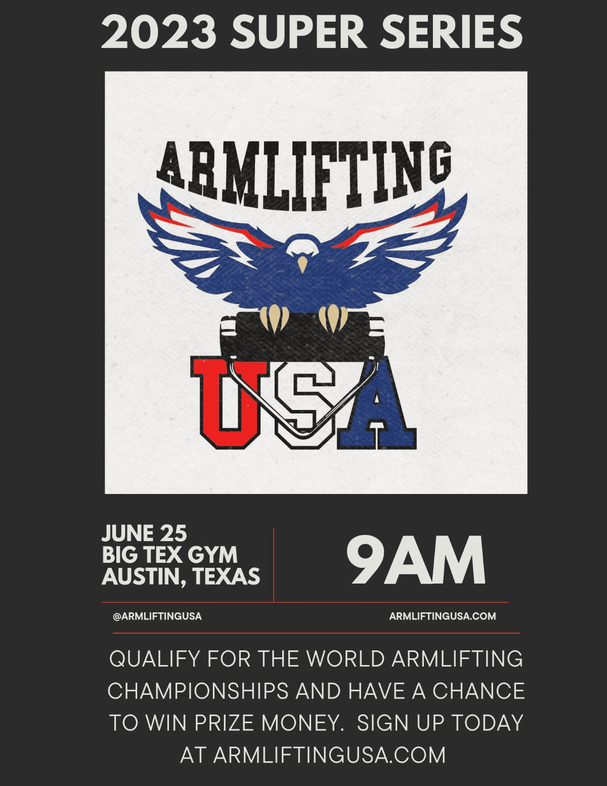 2023 SUPER SERIES - ARMLIFTING USA