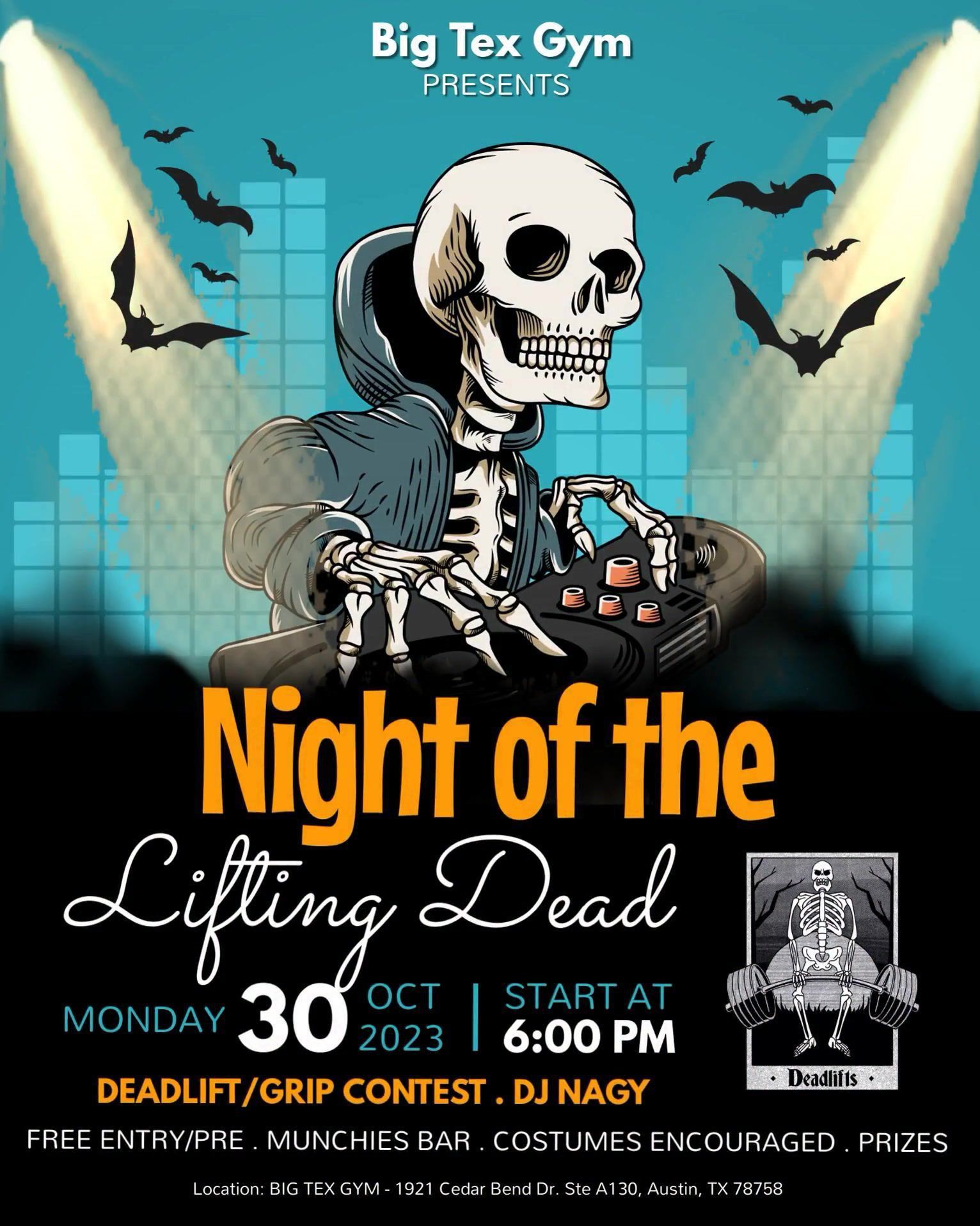 NIGHT OF THE LIFTING DEAD