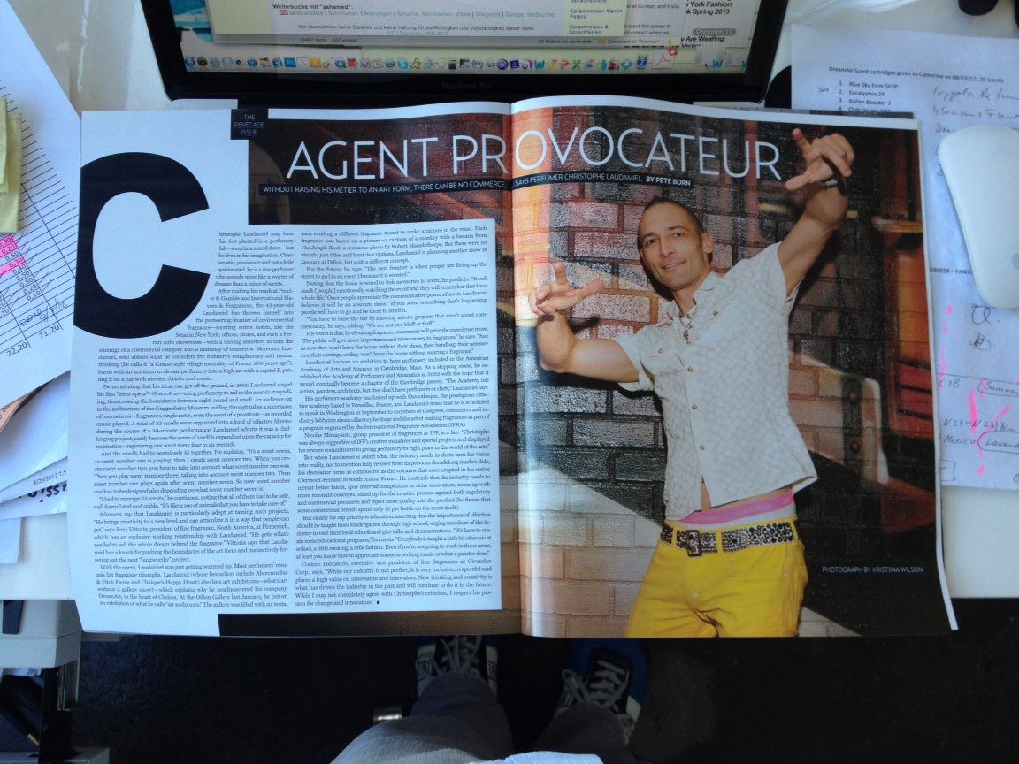 Christophe Laudamiel: Agent Provocateur