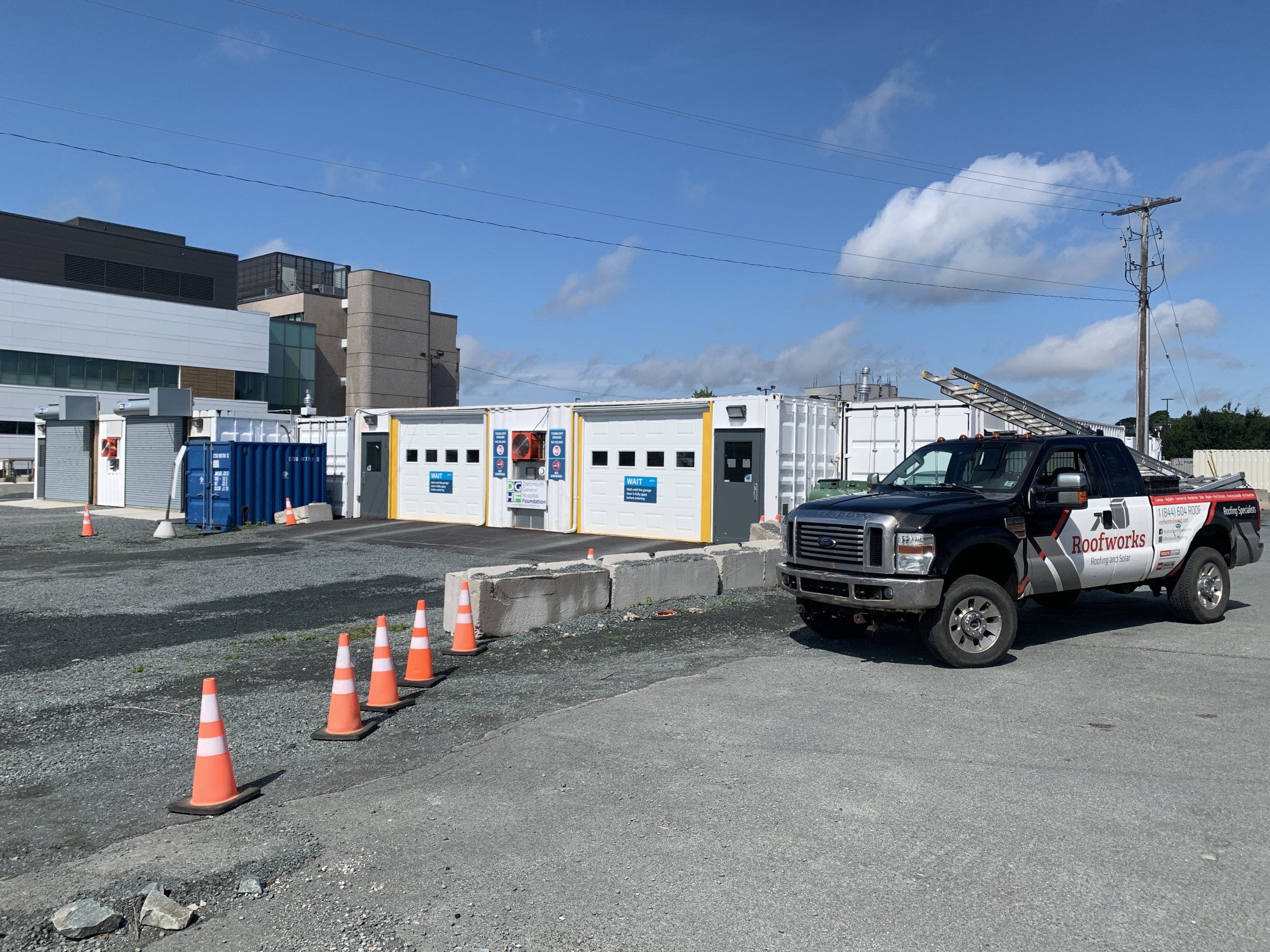 Mobile Blood collection location dartmouth roof