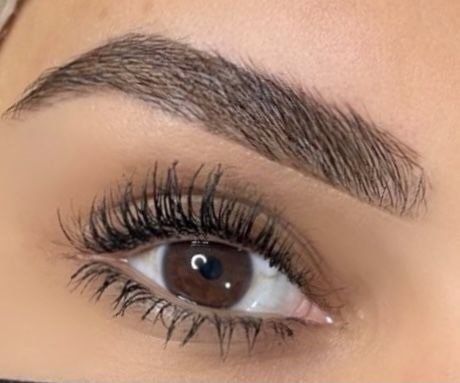 Brows and eyelash