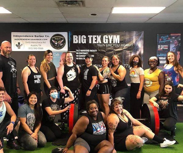 Training Big Tex Gym