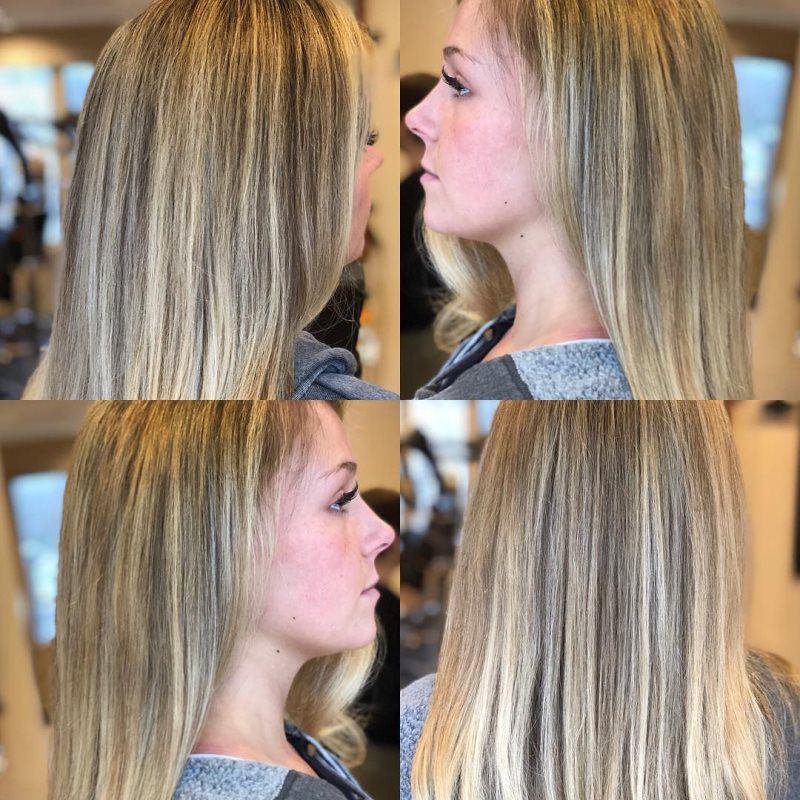 Hair color & haircut by Christian