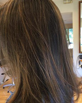 Hair color by Jan haircut by Rudy