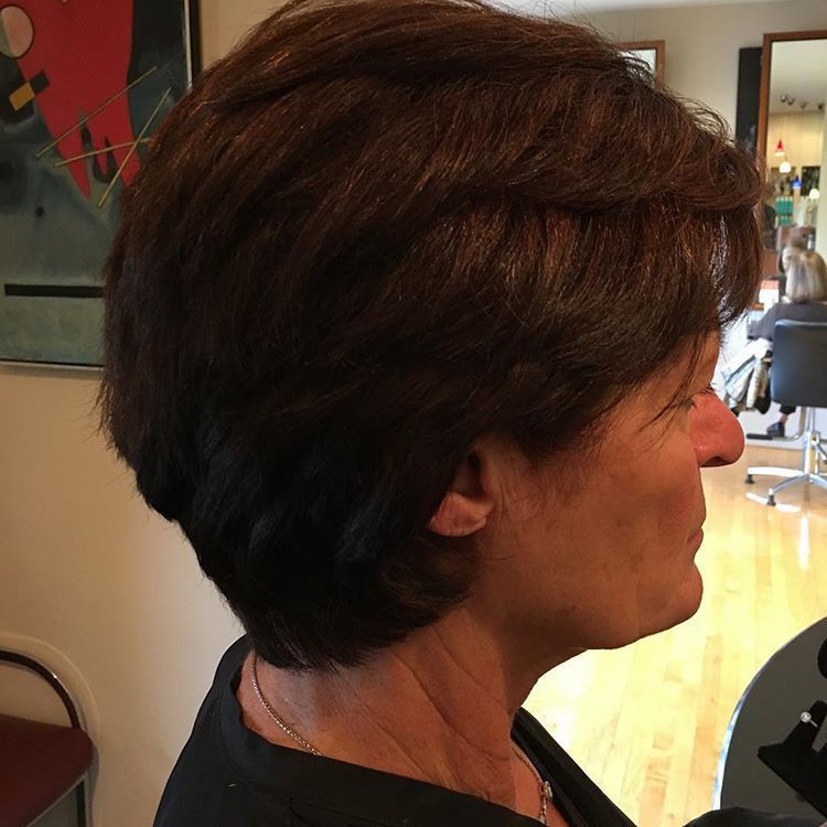 Makeover haircut and color by Nancy