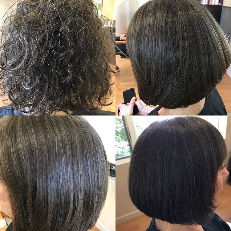 Brazilian Blowout & haircut by Nancy