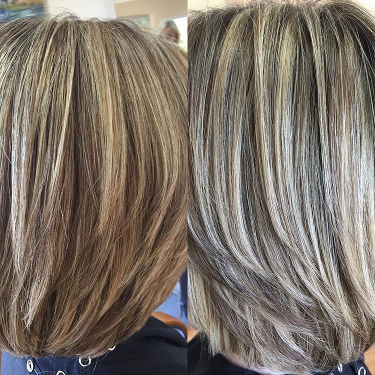 Highlights & haircut by Krisztina