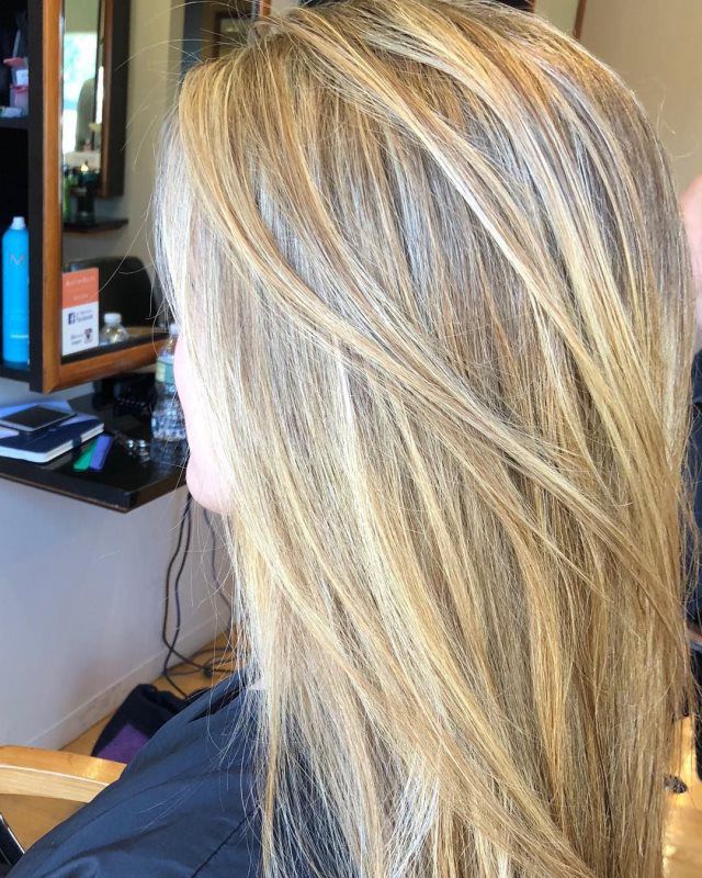 Highlights by Jan haircut by Liz 