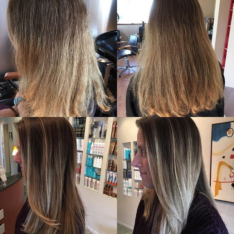 Brazilian Blowout and haircut by Nancy 