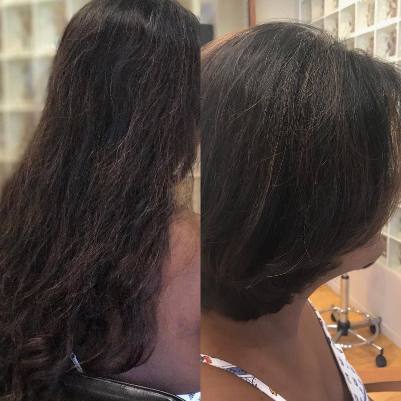 Makeover haircut by Christian