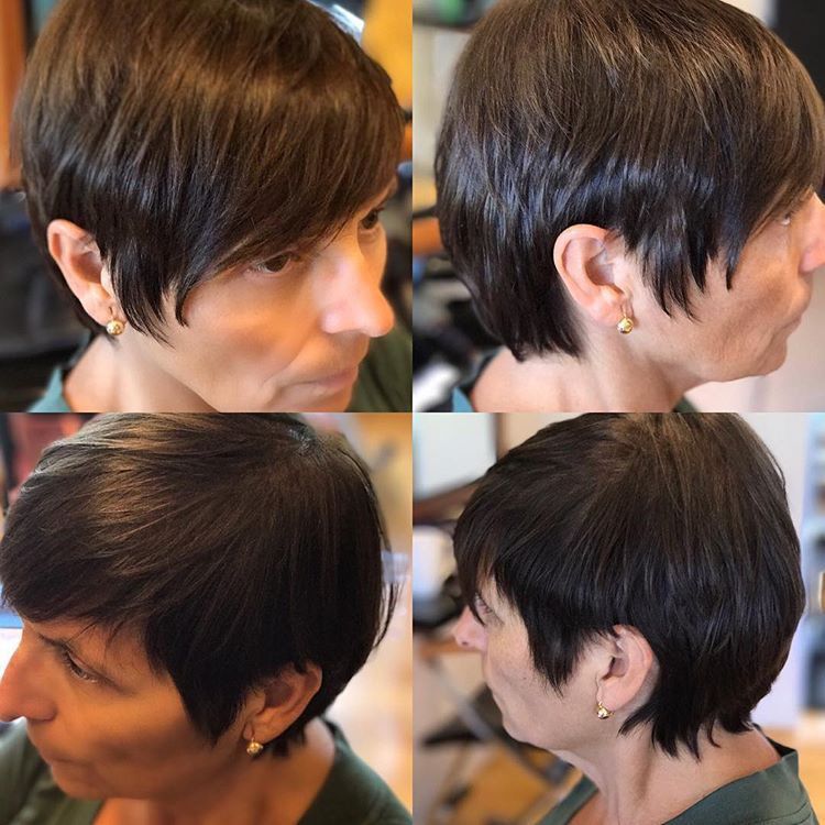 Brazilian blowout and color by Nancy haircut