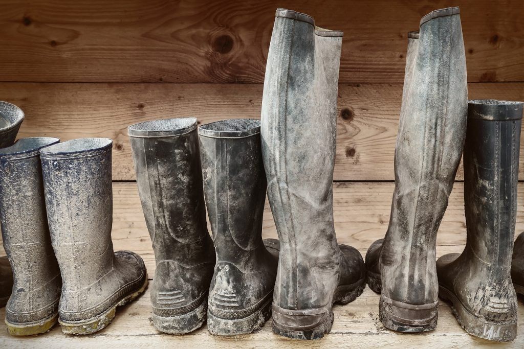 Botas Embarradas