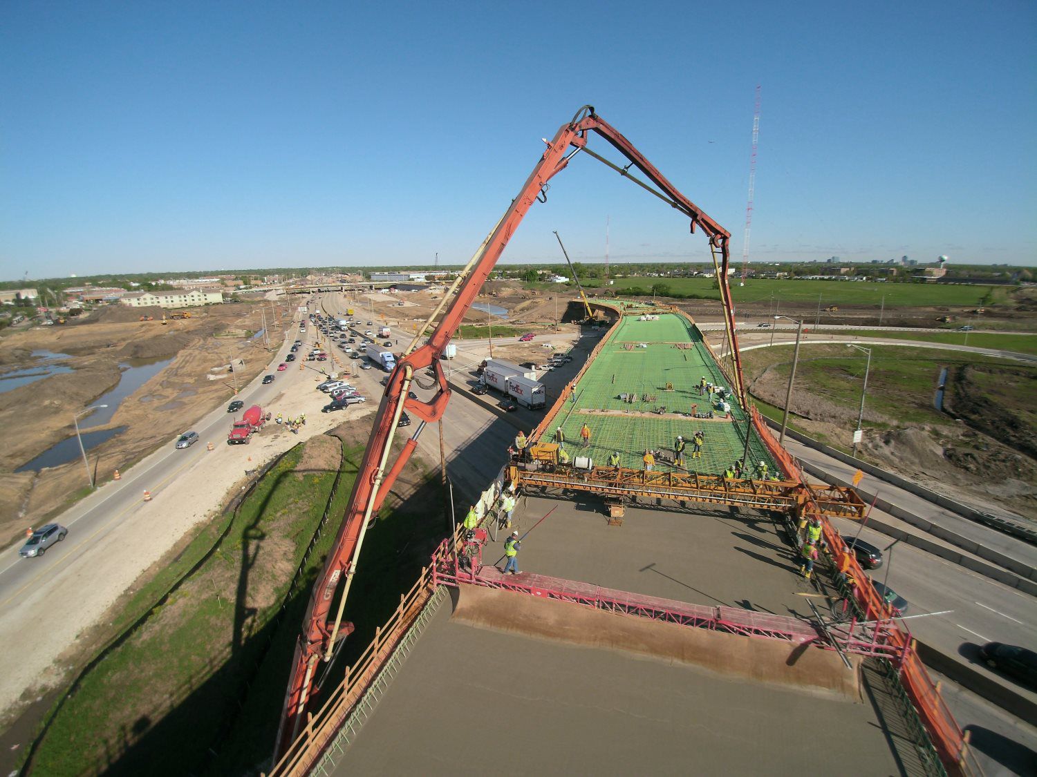 390 expressway construction