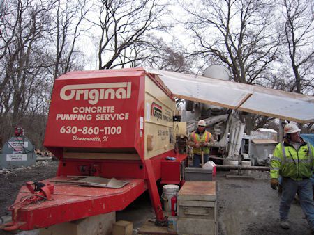 Concrete Pumping Service